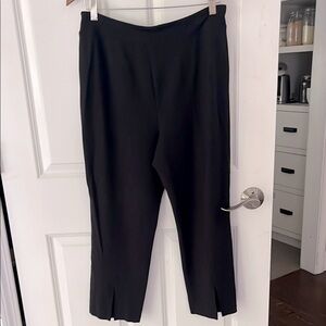 Soft Surroundings Black Ankle Cropped Pants size medium